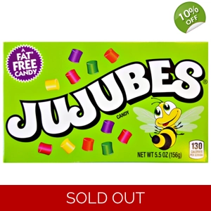 Jujubes Original Chewy Candy Sweets - Theatre Box 156g
